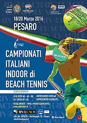 locandina evento beach tennis 2016