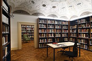 Palazzo Perticari Signoretti_Biblioteca d'Arte ph.Michele Alberti Sereni©Franco Signoretti