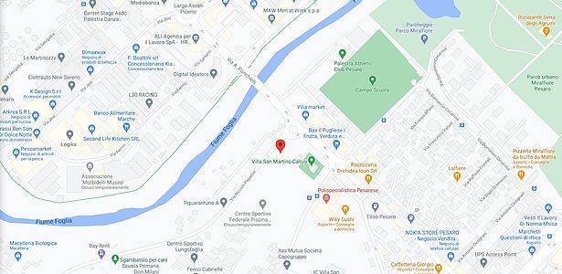 mappa stadio villa san martino