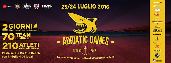 locandina adriatic games 2016