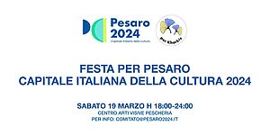Festa per la Capitale Italiana della Cultura 2024