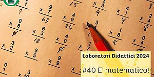 locandina con formule di matematica