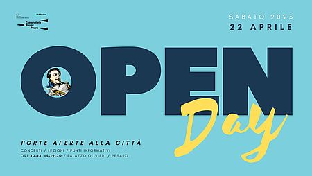 Porte aperte alla città. Open Day 2023 del Conservatorio Rossini