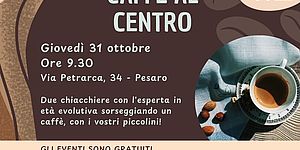 Locandina caffé al centro 31 ottobre