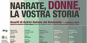 Narrate, donne, la vostra storia