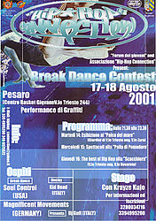locandina evento 2001