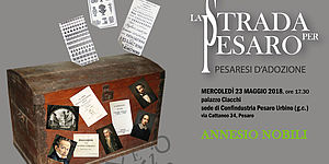 Cartolina La strada per Pesaro_Nobili