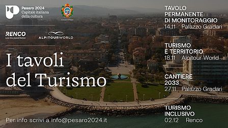 Tavoli del Turismo - Stati generali del Turismo 2025 di Pesaro