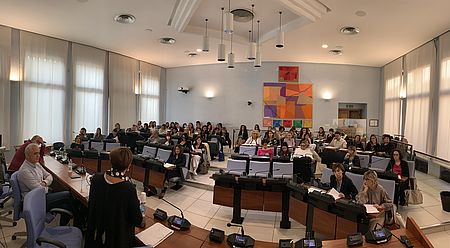 Sala Consiglio con partecipanti al seminario