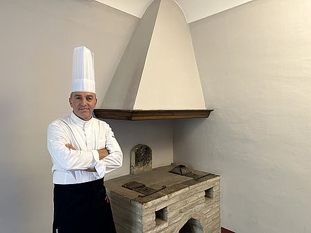 Roberto Dormicchi chef di Triglia di bosco 