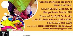 Laboratorio teatro infanzia a Borgo Santa Maria