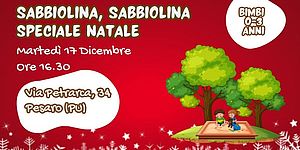 locandina Sabbiolina Sabbiolina Speciale Natale!