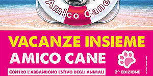 Vacanze insieme, amico cane