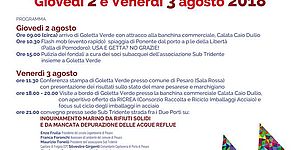 Goletta Verde 2018 tappa di Pesaro