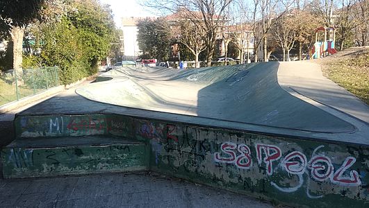 foto pista skateboard Muraglia