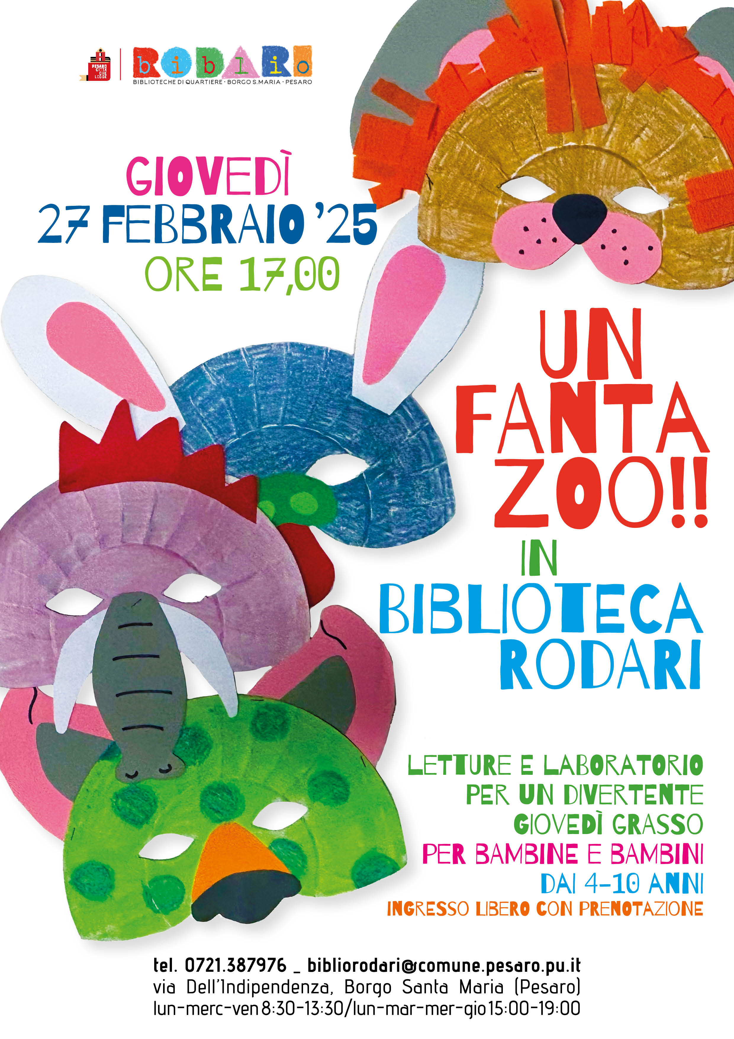 Un fantazoo!! in Biblioteca Rodari