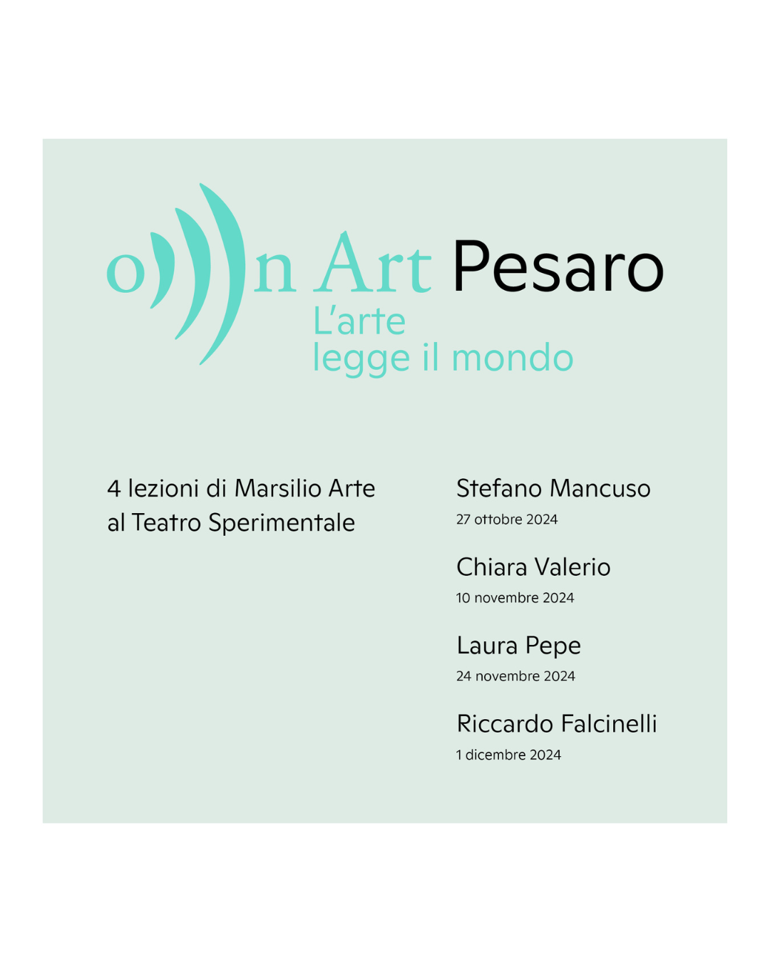 on Art Pesaro