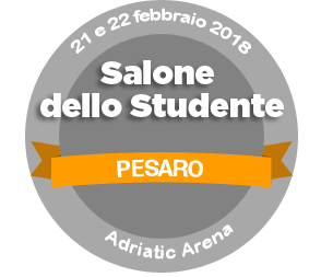 Logo Salone dello Studente grigio e giallo