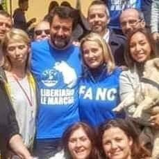 Orazietti con Salvini